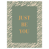 Card - Just be you fall